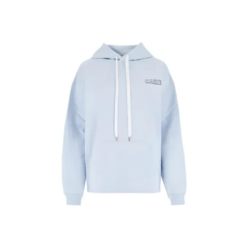 MARNI Circular Logo Sweatshirt 'Alluminium'