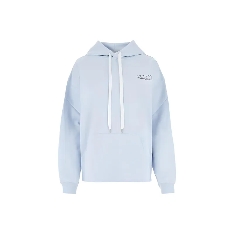 MARNI Circular Logo Sweatshirt 'Alluminium'-0