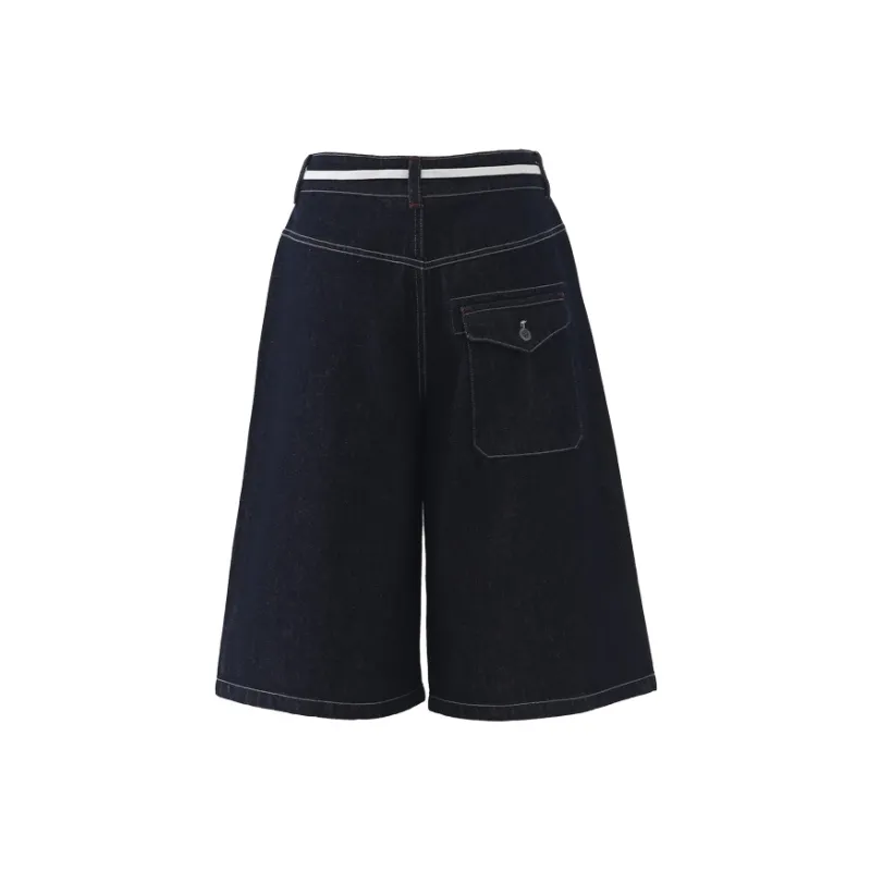 MJB Denim Shorts Women's Dark Blue-1