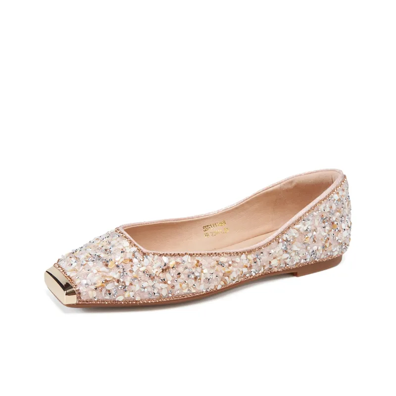 ST&SAT Women's Casual Shoes Women's Ecru/Champagne-9