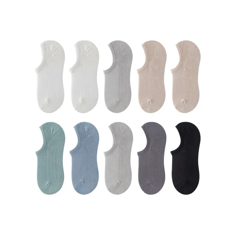 MIIOW No Show Socks Men's 10 Pack-31