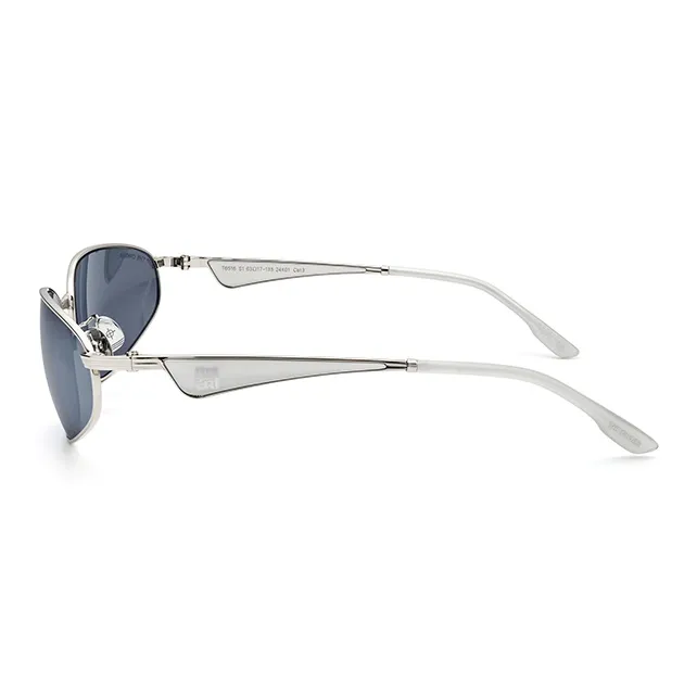 THE OWNER Alloy Oval Sunglasses Unisex-9