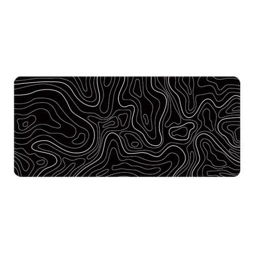Vibrate Contour Dormitory Computer Desk Mat, Esports Gaming Mouse Pad, Minimalist Keyboard Pad Mouse Pads