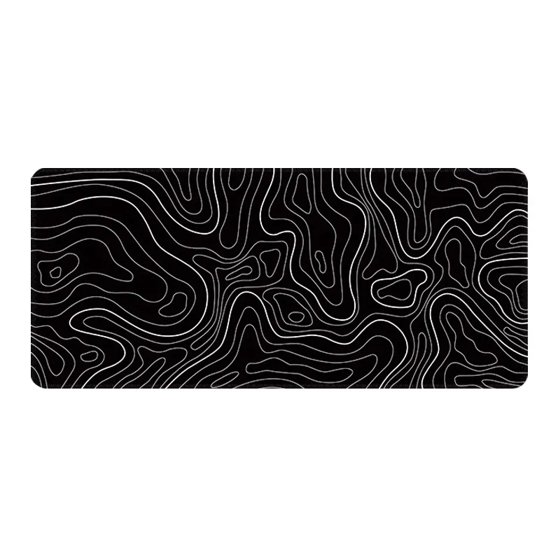 Vibrate Contour Dormitory Computer Desk Mat, Esports Gaming Mouse Pad, Minimalist Keyboard Pad Mouse Pads-0