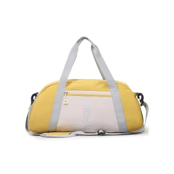 Yalu Nylon One Shoulder Fitness Travel Bag Unisex Multicolor
