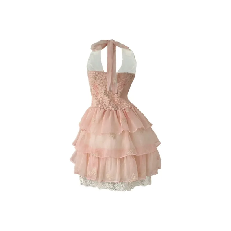 PLANE DRIFT Sleeveless Dress Women's Pink-1