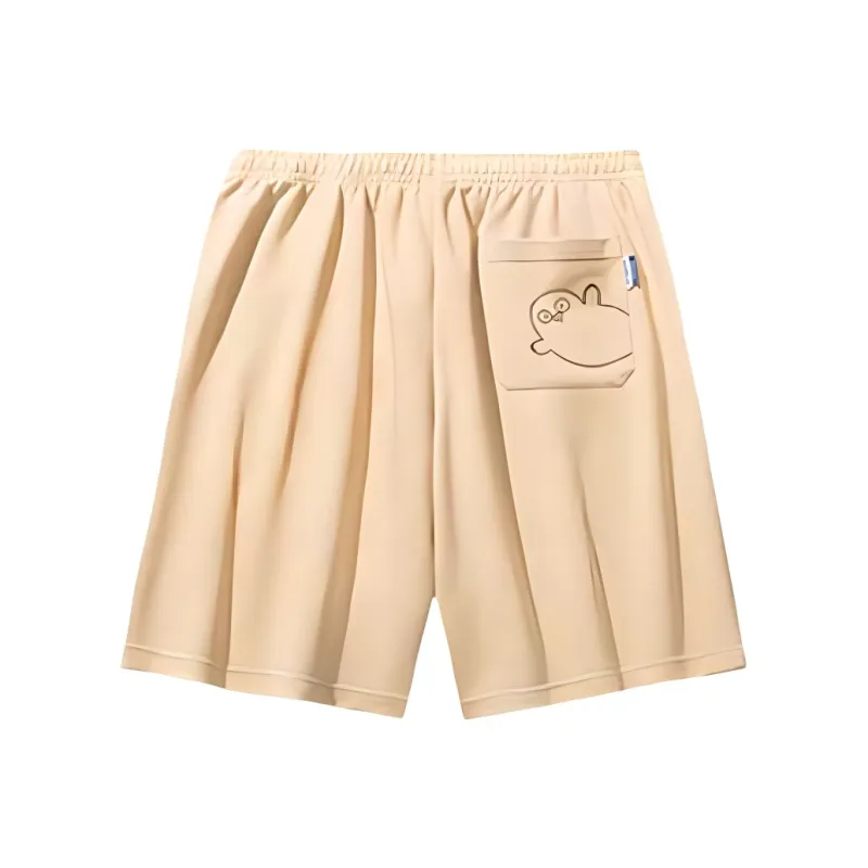 Anta x HAIBAOKANKAN,LIANMINGKUAN Life Collection Casual Shorts Men's Wheat-1