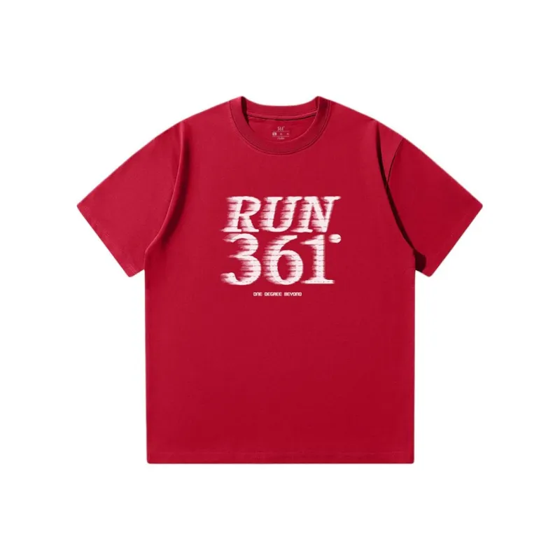 361° T Shirts Men Burgundy-0