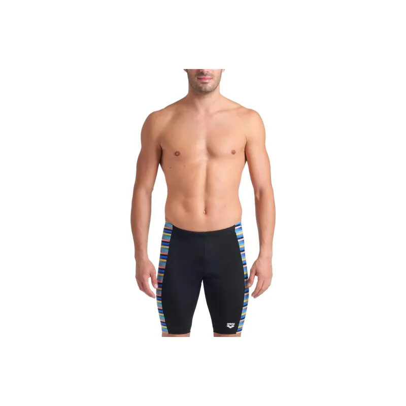 Arena Racing Stripe Jammer Swimming Shorts Men's-3