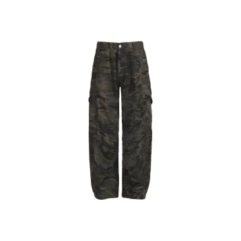 TERRA INCOGNITA Cargo Pants Unisex Green Camouflage