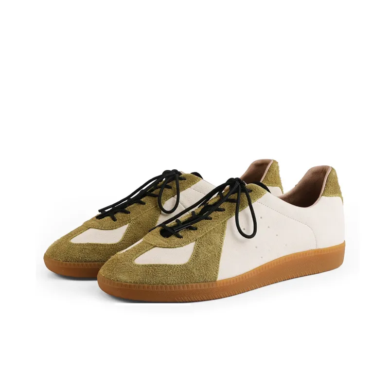 PANE Abrasion Resistant Slip Resistant Low Top Casual Shoes Unisex Apricot-2