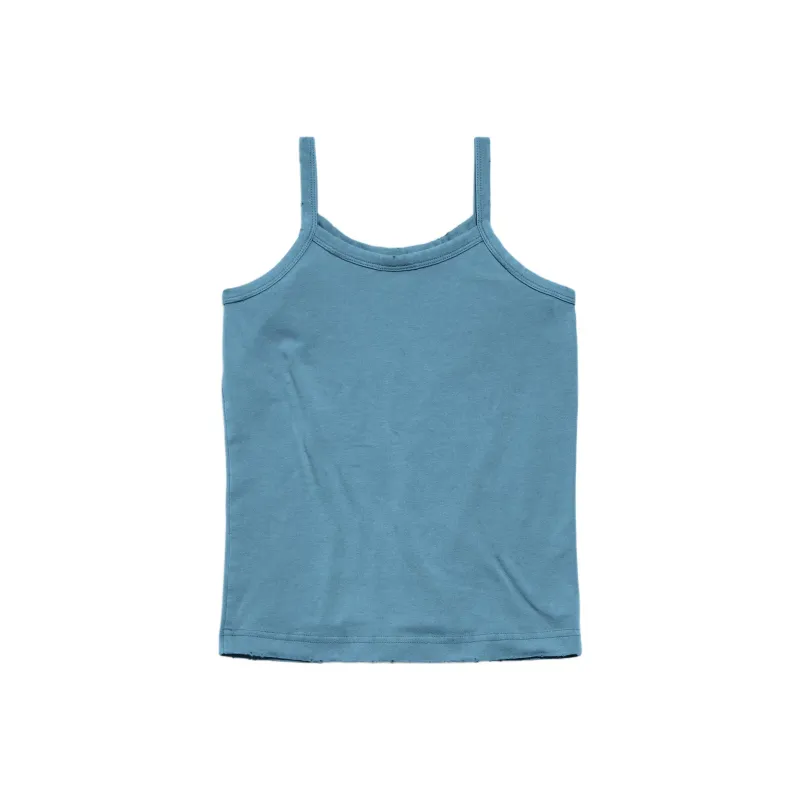 Balenciaga Tank Top Slim Fit Women's Blue-1