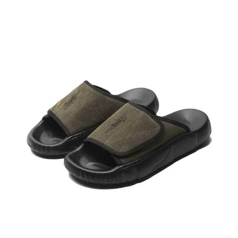 BARDILEV Slip Resistant Abrasion Resistant Quick Dry Slide Slippers Men's-11