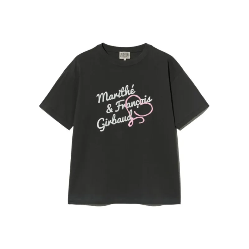 MARITHE FRANCOIS GIRBAUD Drop Shoulder Sleeve Short Sleeved T Shirts Women's-0