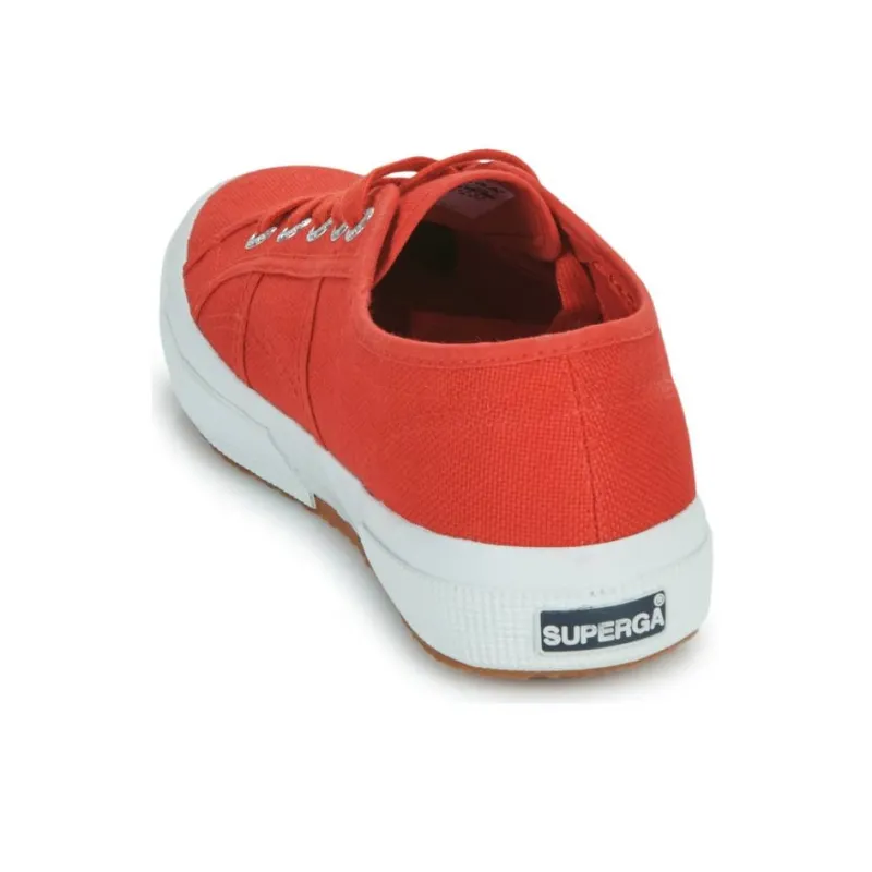 SUPERGA Abrasion Resistant Low Top Casual Shoes Women's Red-4