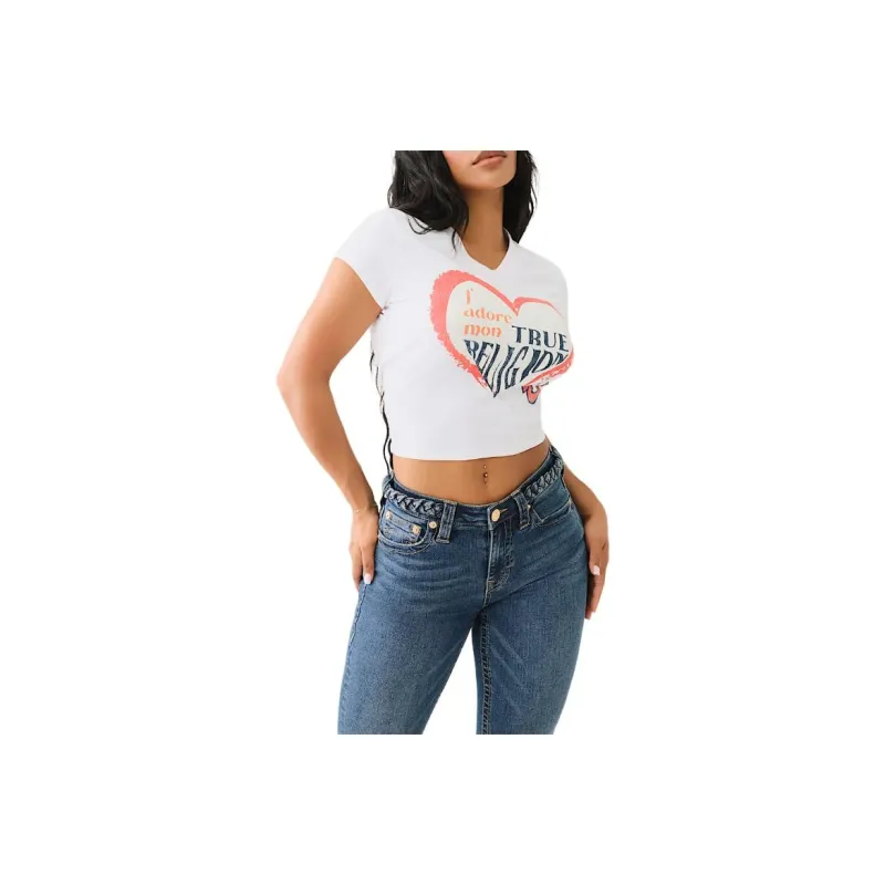 TRUE RELIGION T Shirt Women's White-0