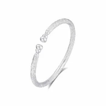 Hui Xuan Charm 999 Fine Silver Bangles Women's
