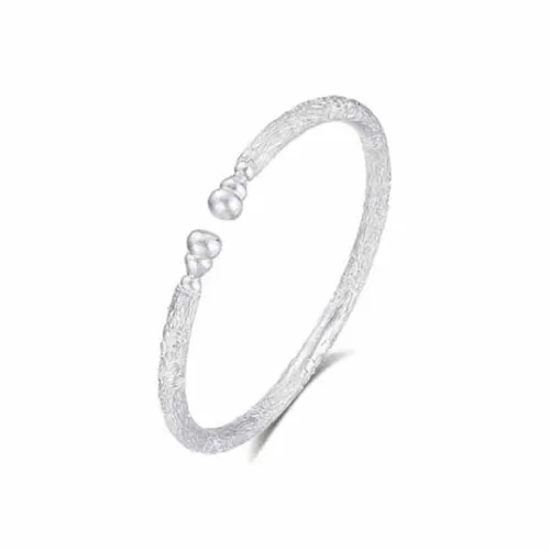 Hui Xuan Charm 999 Fine Silver Bangles Women's