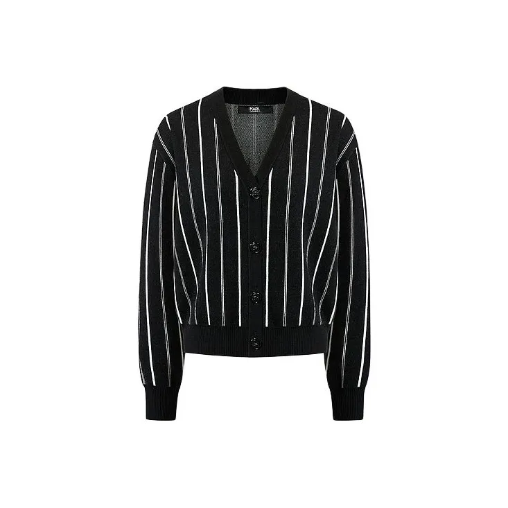 KARL LAGERFELD Knitwear Women's Black White-0