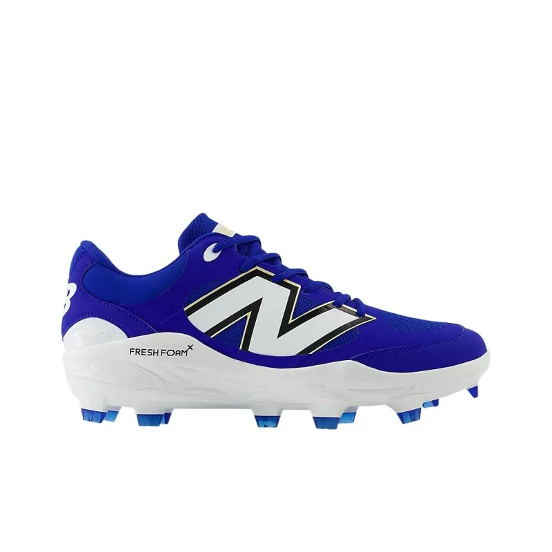 New Balance Fresh Foam 3000v7 Soccer Shoes Unisex Blue White-2