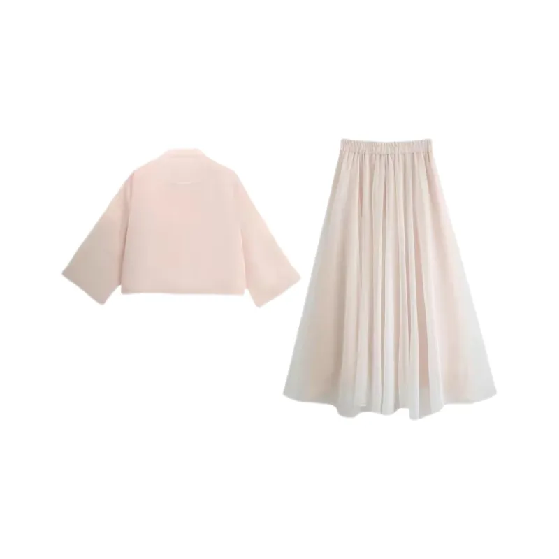 ABBY GODDESS Skirt Set Women's Pink-1