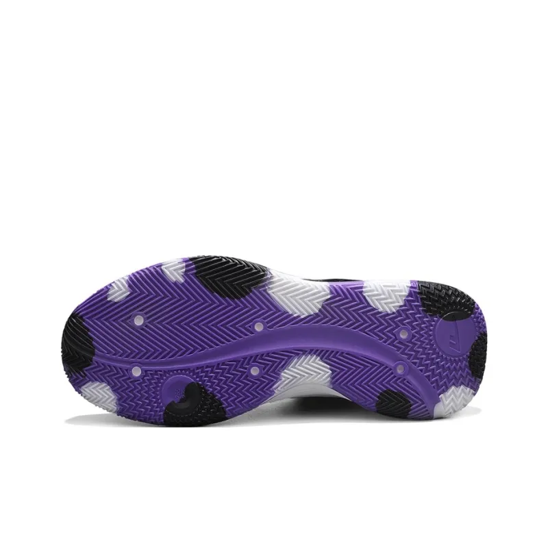 WARRIOR Basketball Shoes Men Low Top Black-3