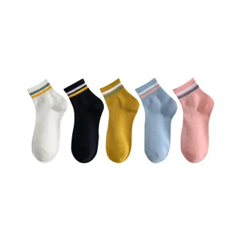 SOIE Mid Calf Socks Women's 6 Pack Mixed Color