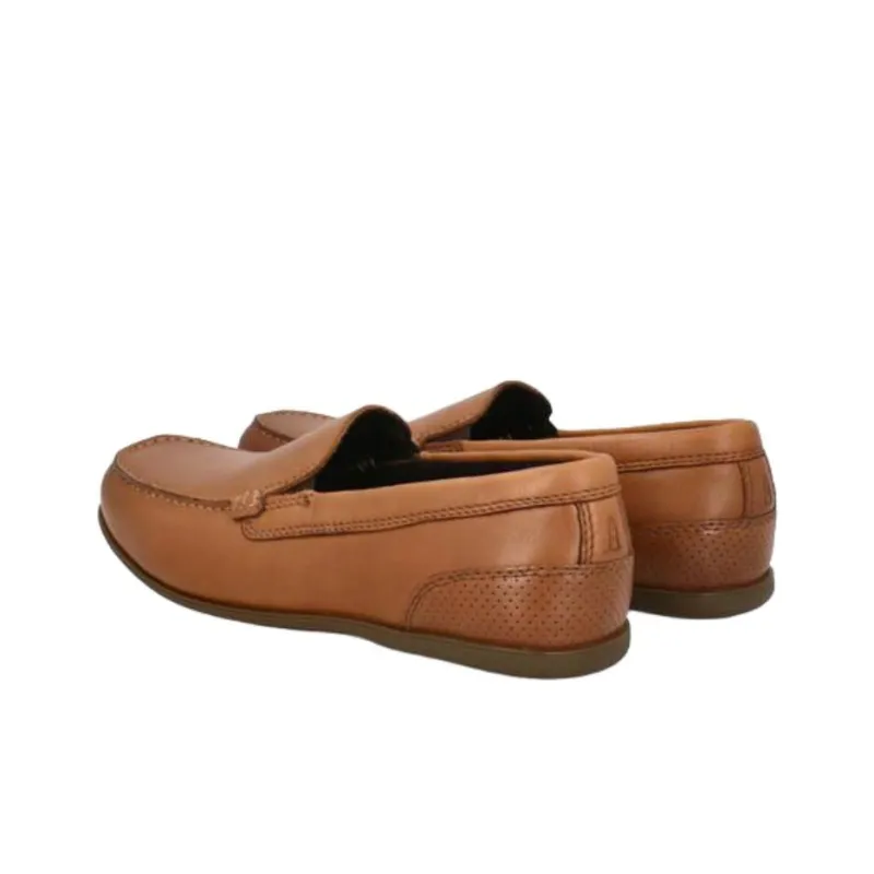 ROCKPORT MALCOM SLIP ON Boat Shoes Men's Tan-4