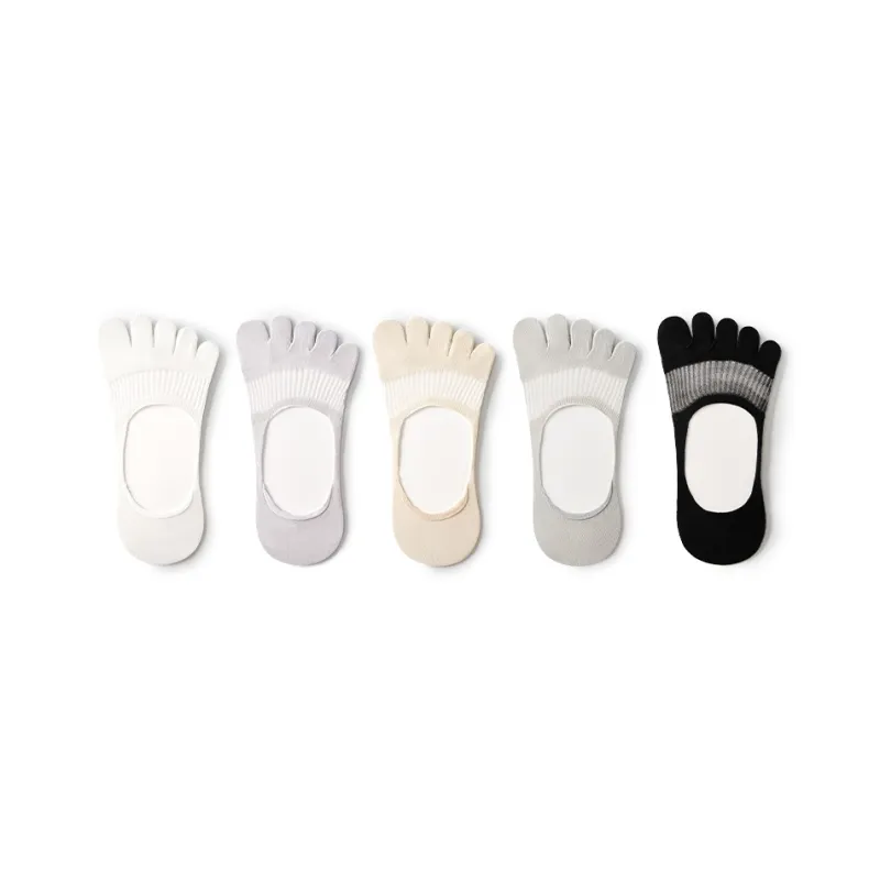 Primeet No Show Socks Women's 5 Pack-6