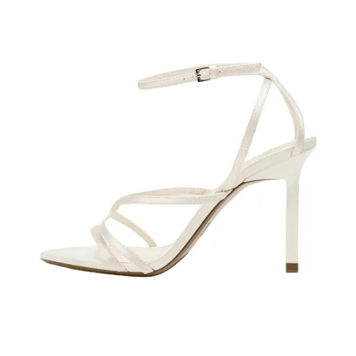 ZARA LIMITED EDITION One Strap Sandals Women's White