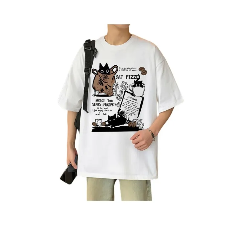 TESTUNG Fashion Minimalist Style T Shirt Men's-7