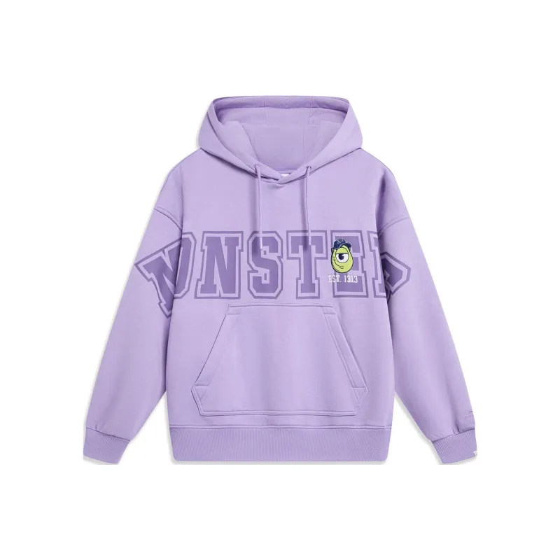 LiNing x Disney Sweatshirt Women's Vero Rose Purple-0