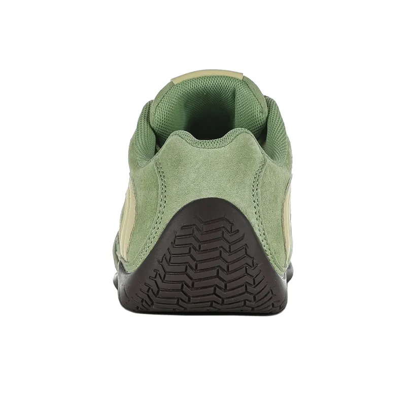 FERW Pistache Slip Resistant And Abrasion Resistant Coverage Low Top German Army Trainers Unisex Avocado Green-4