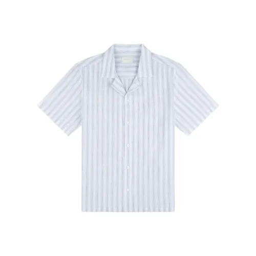 Verde LEON DORE Shirts Unisex Blue With White Lettering