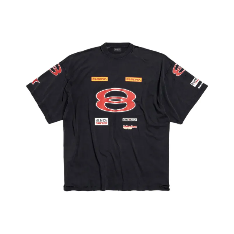 Balenciaga Sponsor Logos T shirt-0
