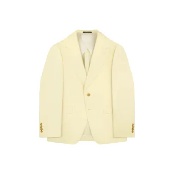AIME LEON DORE Single Breasted Peak Lapel Suit Jacket