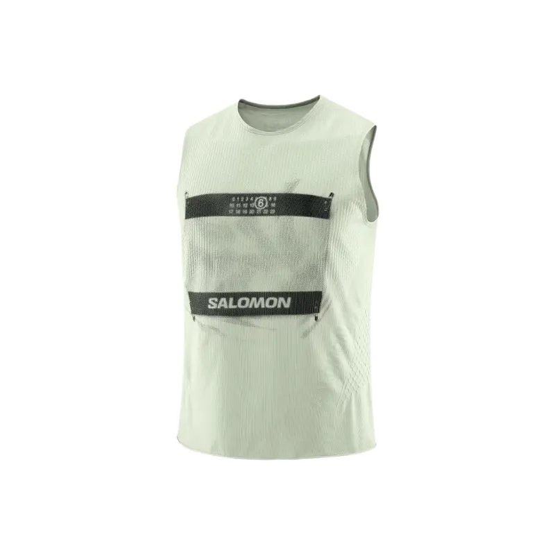 MM6 Maison Margiela X Salomon Logo print Tank Top-0