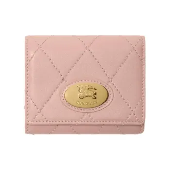Burberry Calfskin Wallet Women's Rose