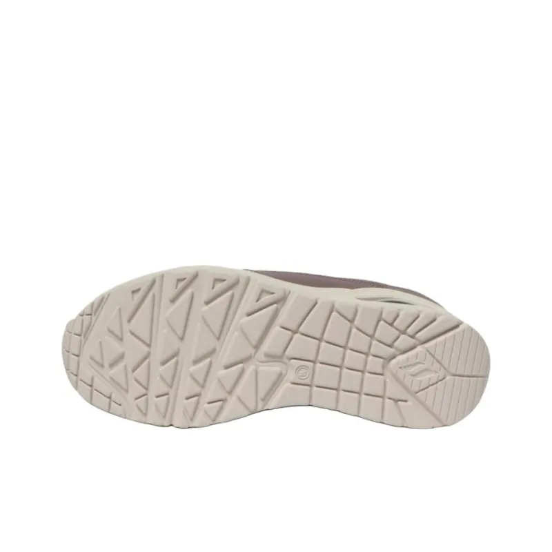 Skechers Uno Slip Resistant Rebound Low Top Casual Shoes Women's Light Purple-5