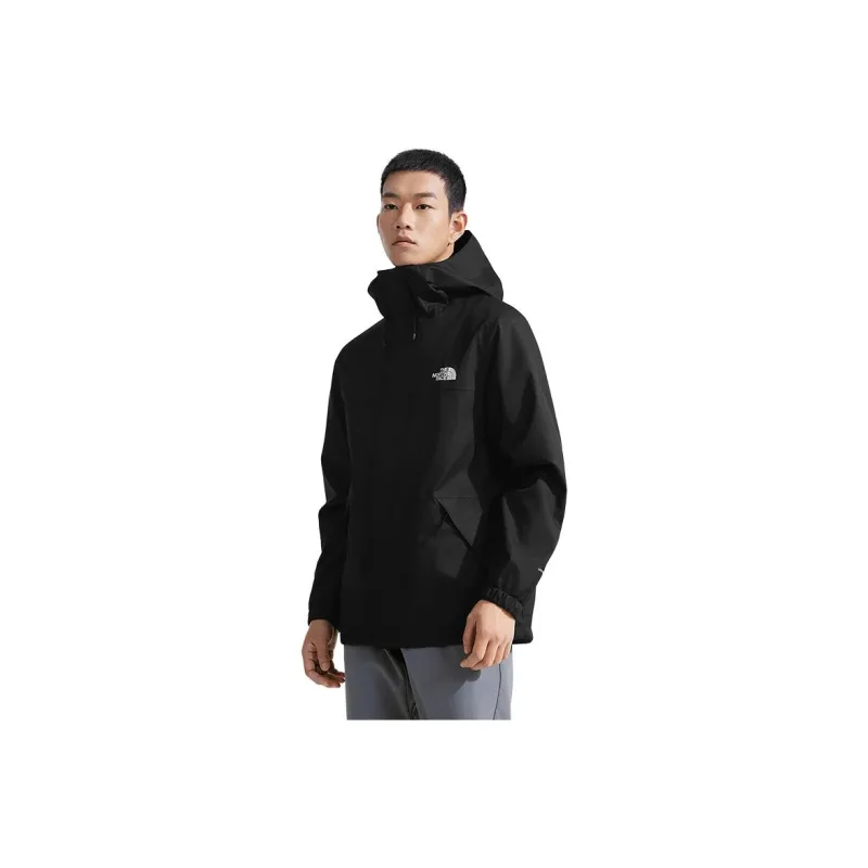 THE NORTH FACE City Outdoor Collection SS25 Hiking Abrasion Resistant Windbreaker Jacket Unisex Cosmic Black-0