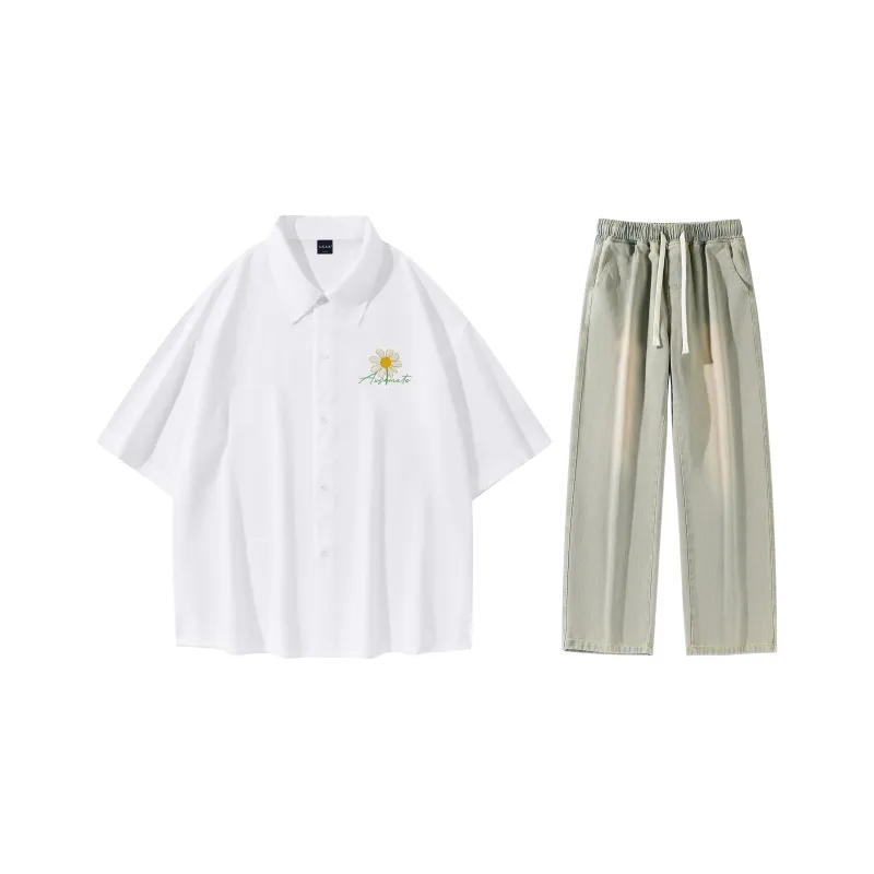 A.X.S.K Shirt Matching Set Unisex-24