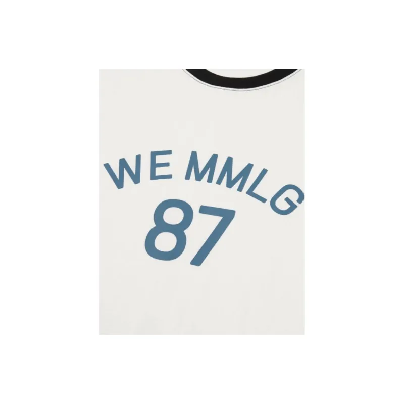 Mmlg SS25 T Shirt Unisex Blue/White-2