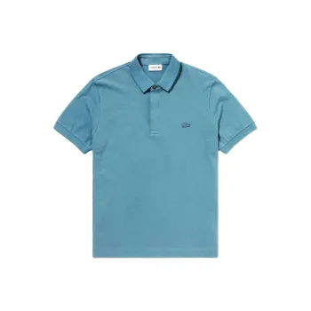 LACOSTE Paris Stretch Piqué Polo Shirt