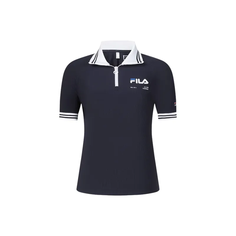 FILA Polo Shirts Women's RD Royal Blue-0
