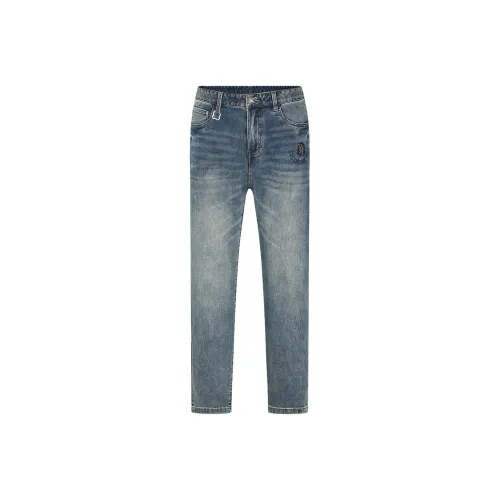 C'N'C Rhythm Party Series Jeans Men's Denim Blue