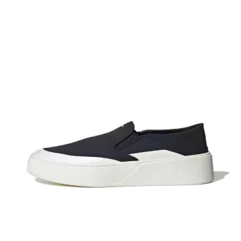Adidas FOS LABCOURT LIGHT Anti Slip Wear Resistant Low Top Skateboard Shoes Unisex Black