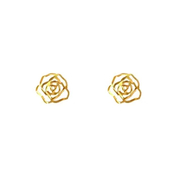 JONNY MOORE Titanium Steel Stud Earrings Unisex