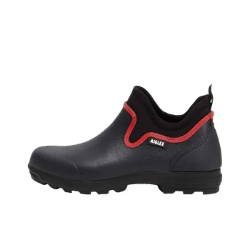 AIGLE Lessforplus Clog Ankle Boots Unisex Black