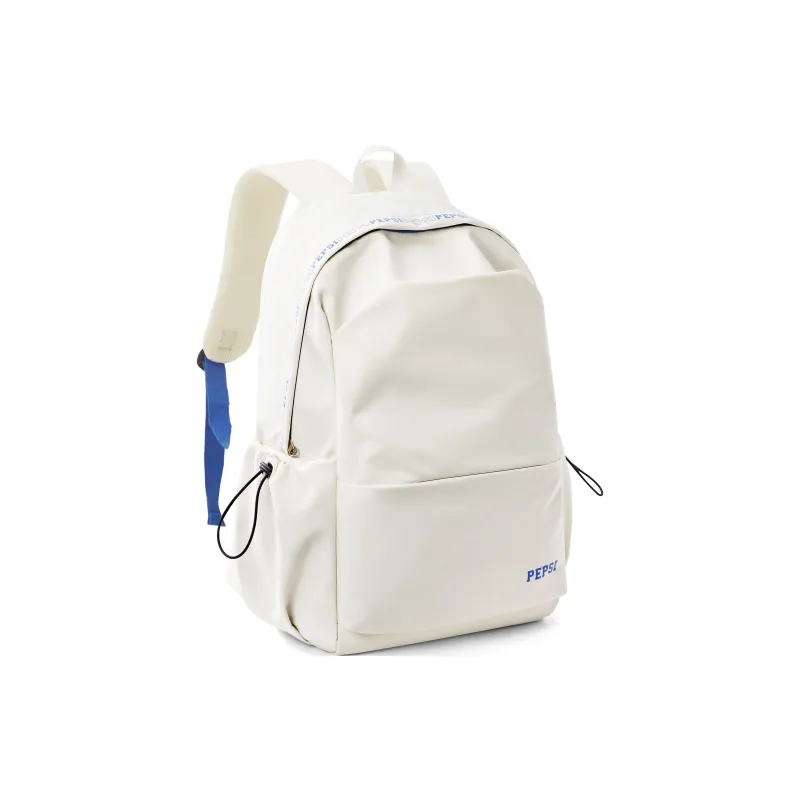 Pepsi Fabric Backpack Laptop Backpack Unisex Black/White-7