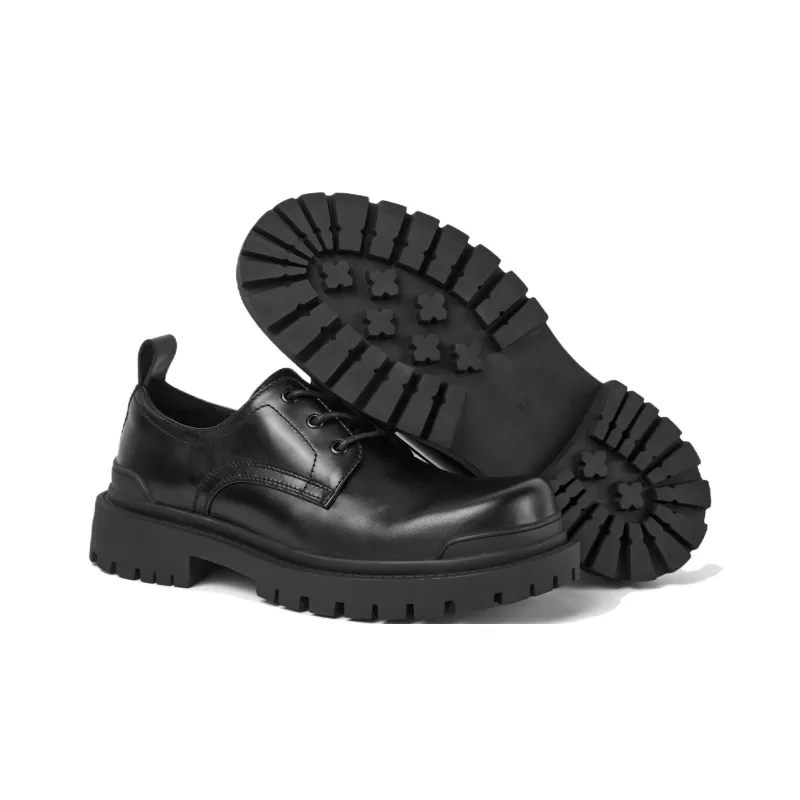 GXG Cool Fashion Derby Shoes Dress Shoes Men's Black-2